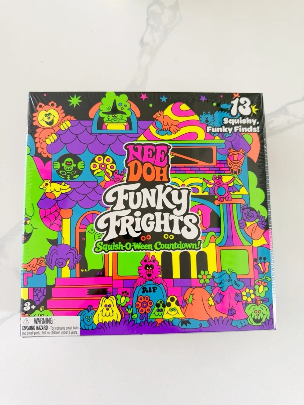 Funky Frights Squish-O-Ween Countdown Kids Toy - Multicolor